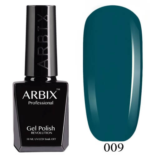 Гель-лак Arbix (Арбикс) № 009 Изумрудное Озеро, 10 мл
