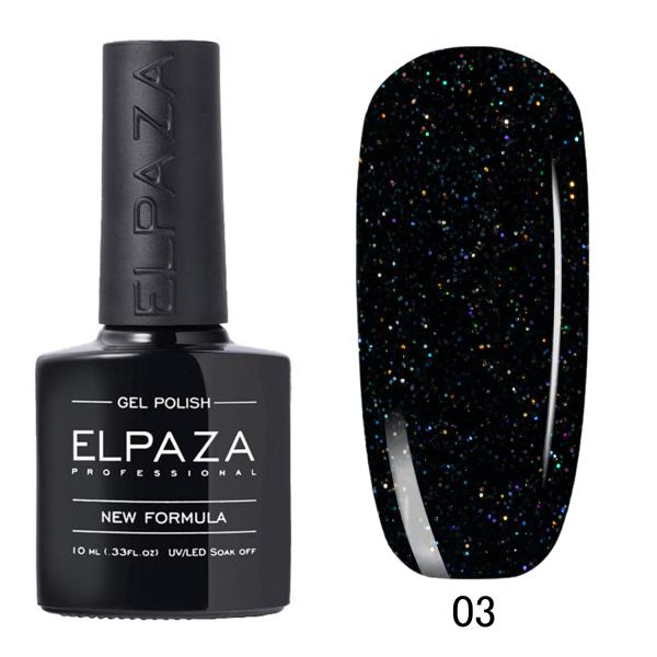 Гель-лак Elpaza (Эльпаза) Sparkle № 003, 10 мл