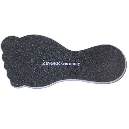 Zinger (Зингер) Тёрка педикюрная наждачная "Пятка" двухсторонняя RA-07