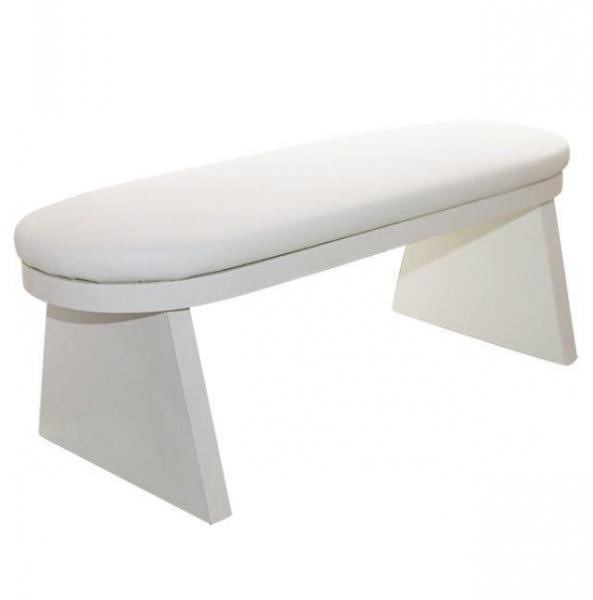 Подставка для рук упорная, белая 40x15x4 см