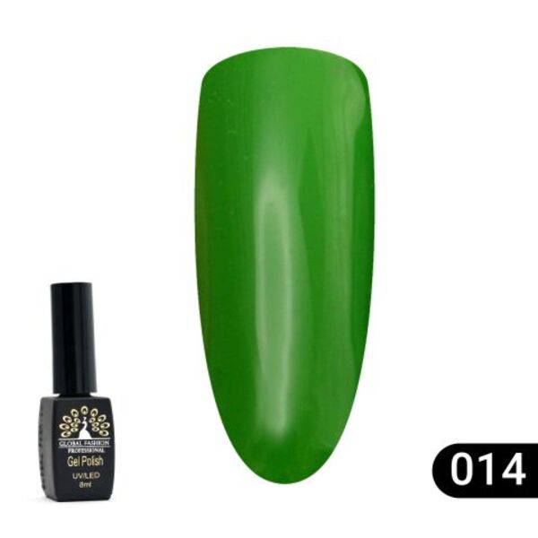 Гель-лак Global Fashion (Глобал Фэшн) Summer Light 014, 8 мл