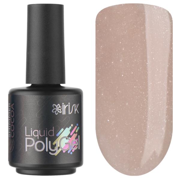 Жидкий полигель Irisk (Ириск) Liquid PolyGel 12 Shimmer Cocoa, 18 мл
