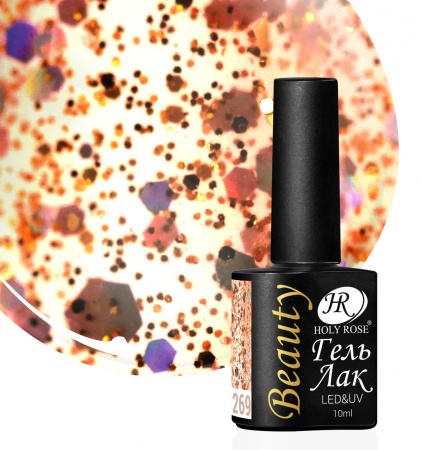 Гель-лак Holy Rose (Холи Роуз) Beauty № 269, 10 мл.