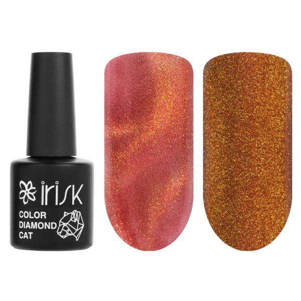 Гель-лак Irisk (Ириск) кошачий глаз Color Diamond Cat, 017, 10мл