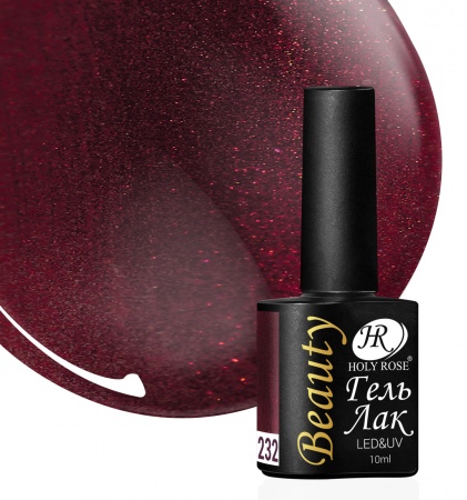 Гель-лак Holy Rose (Холи Роуз) Beauty № 232, 10 мл.