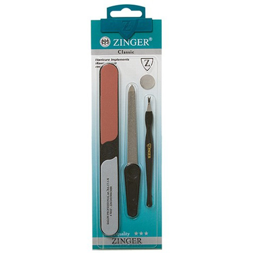Zinger (Зингер) Набор маникюрный 3 предмета SIS-21