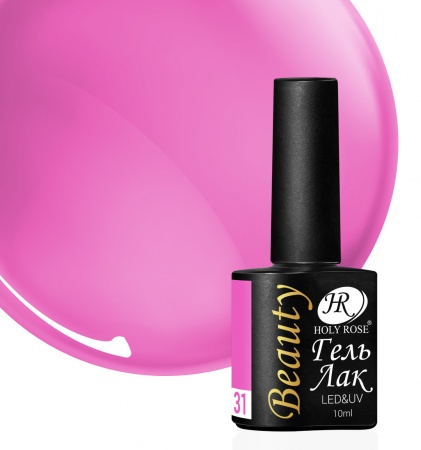 Гель-лак Holy Rose (Холи Роуз) Beauty № 031, 10 мл.