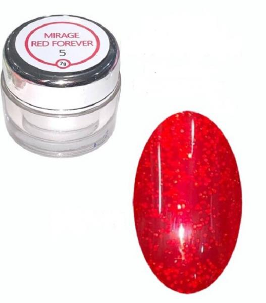 Mirage (Мираж) гель-краска RED FOREVER 005 (А98), 7 мл