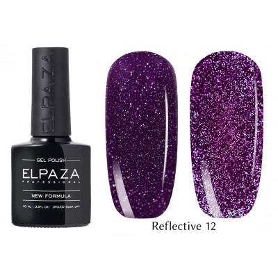 Гель-лак Elpaza (Эльпаза) светоотражающий Reflective 012, 10 мл