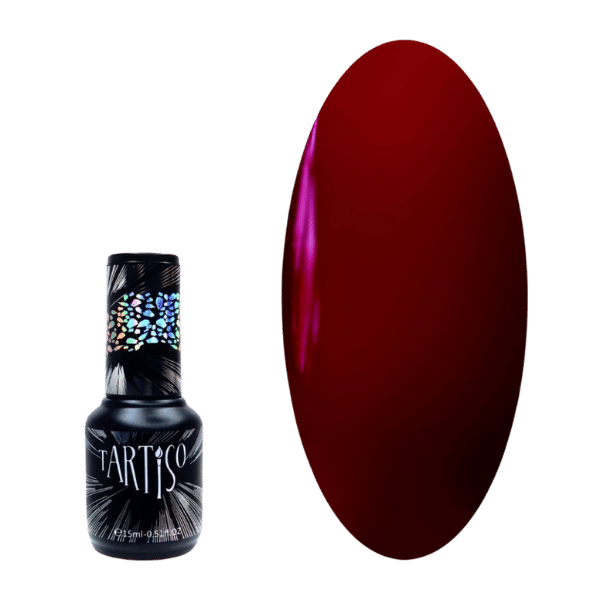 Гель-лак Tartiso (Тартисо) Time Vip Code "Passionate Red", 15 мл
