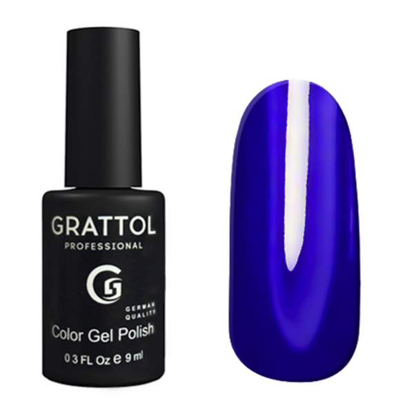 Гель-лак Grattol (Граттол) Classic 090 Ultramarine, 9 мл