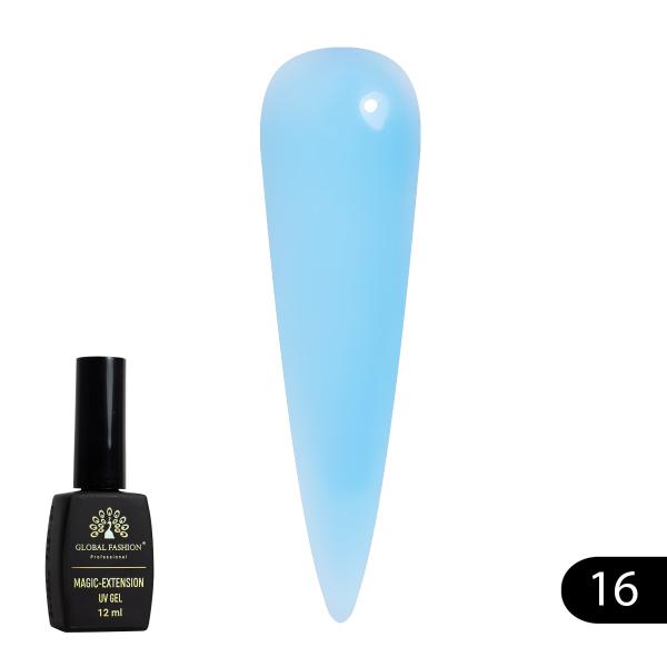 Гель для наращивания ногтей Global Fashion (Глобал Фэшн) Magic-Extension 016, 12 мл