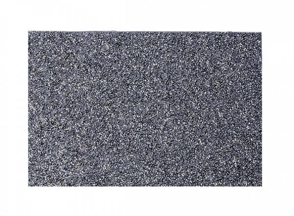 Коврик для маникюра черный в стразах