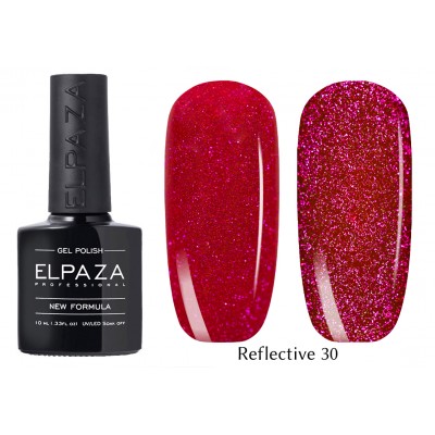 Гель-лак Elpaza (Эльпаза) светоотражающий Reflective 030, 10 мл