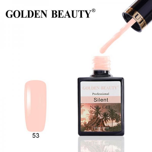 Гель-лак Golden Beauty (Голден Бьюти) 53 Silent, 14 мл