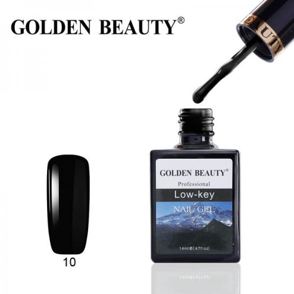Гель-лак Golden Beauty (Голден Бьюти) 10 Low-Kee, 14 мл