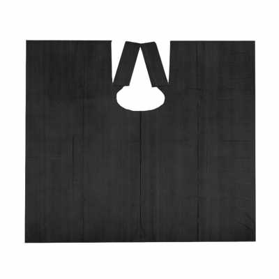 ИГРОbeauty Пеньюар 110*160cм, ПВД, 20мкр, Черный, 50шт