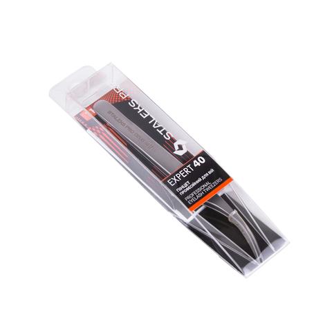 Staleks (Сталекс) Пинцет профессиональный для ресниц EXPERT 40 TYPE 11, TE-40/11