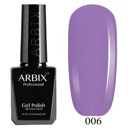 Гель-лак Arbix (Арбикс) № 006 Лавандовые Сны, 10 мл