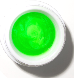 Gellaktik (Геллактик) BRIGHT ACRYLIC GEL №06 неоновый зелёный, 15 гр