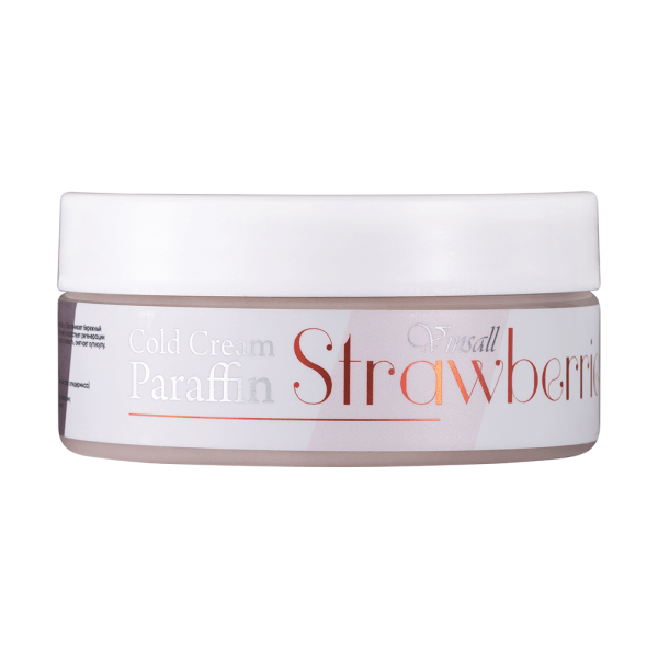 Крем-парафин для рук и ног Vinsall (Винсал) Gold Strawberries, 150 мл