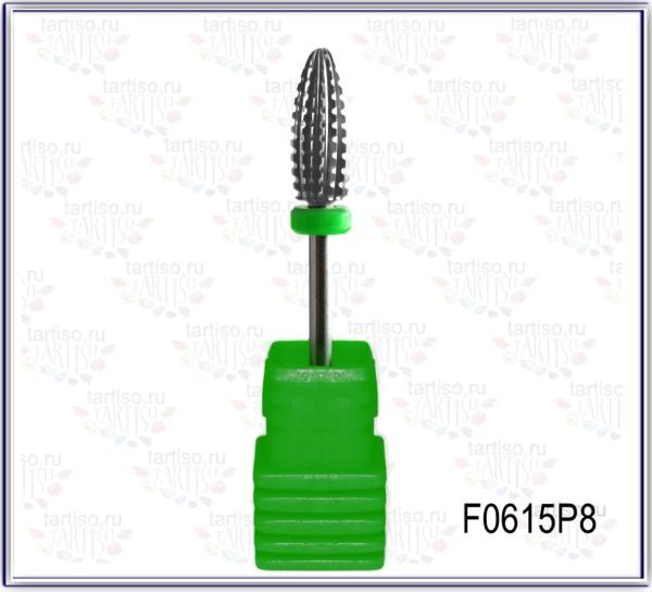 Фреза твердосплавная F0615P8 зелёная