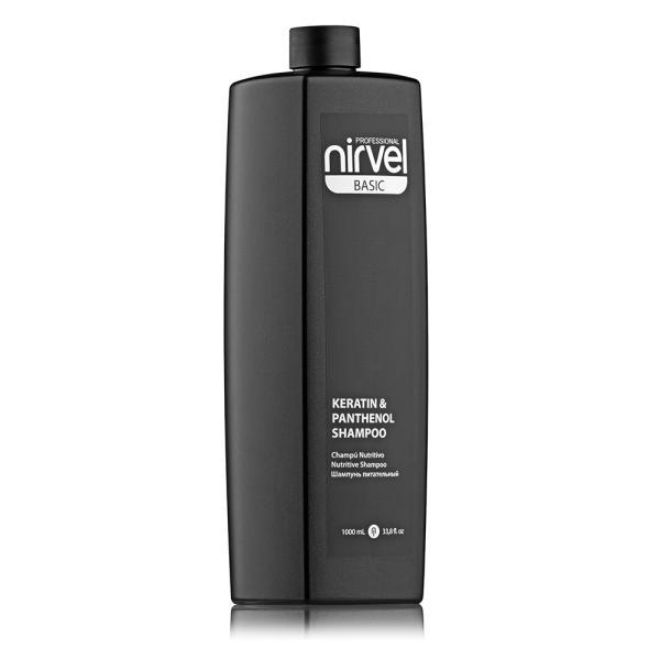 Nirvel (Нирвел) питательный шампунь Keratin & Panthenol Shampoo, 1000 мл