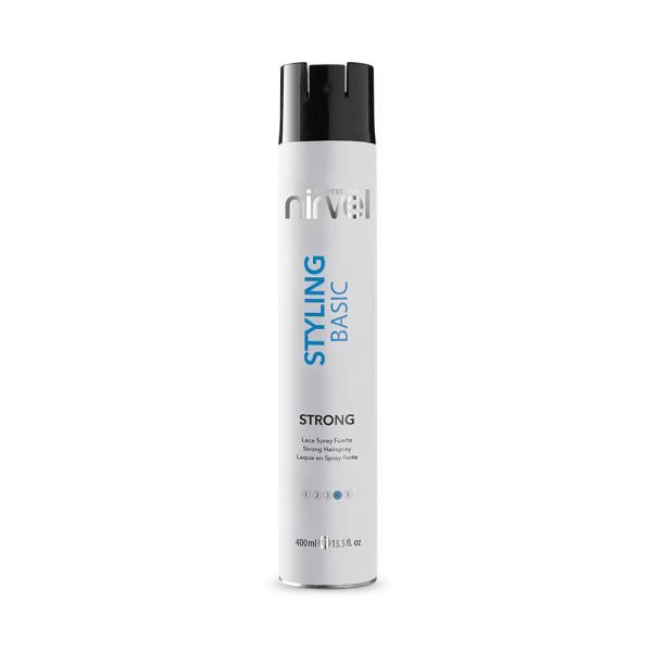 Nirvel (Нирвел) лак для волос сильной фиксации Styling Basic Strong, 400 мл