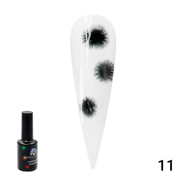 Гель-лак Global Fashion (Глобал Фэшн) Flowers 11, 8 мл
