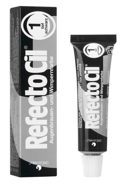 RefectoCil( РефектоСил) Краска для бровей и ресниц, черный №1, 15 мл