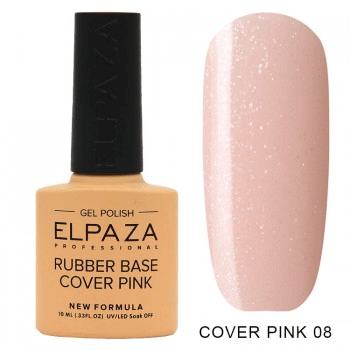 База Elpaza (Эльпаза) Rubber Base Cover Pink 008, 10 мл