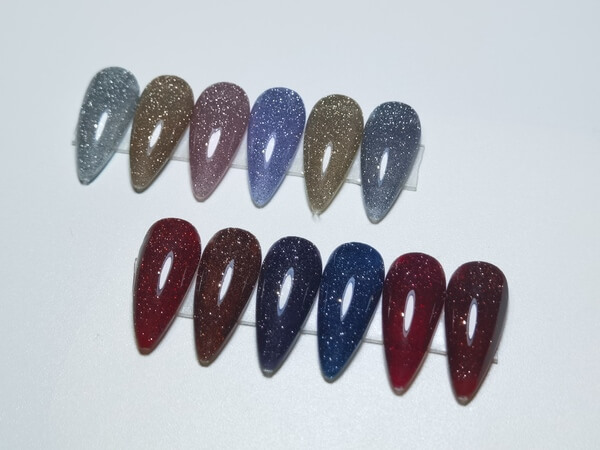 Гель-лак Global Fashion (Глобал Фэшн) светоотражающий Disco Shine Spectrum 009, 8 мл