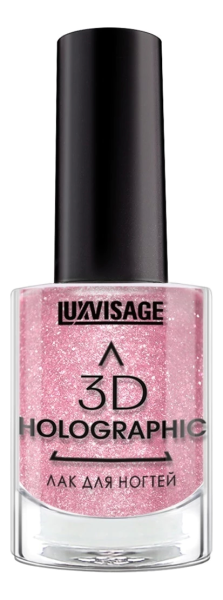 Лак для ногтей Luxvisage c голографическим сиянием 3D Holographic 716, 11 г