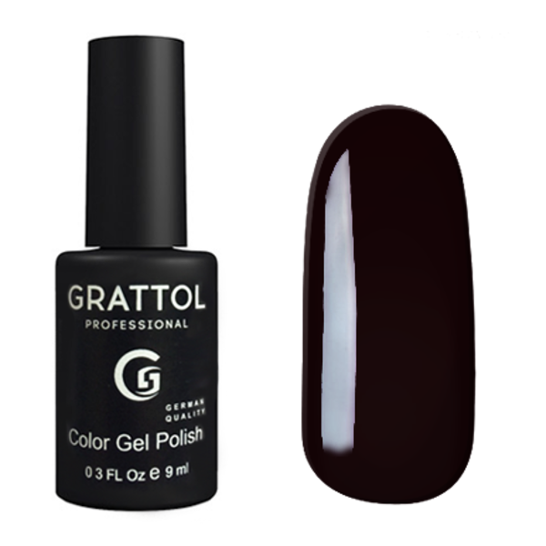 Гель-лак Grattol (Граттол) Classic 097 Rouge Noir, 9 мл