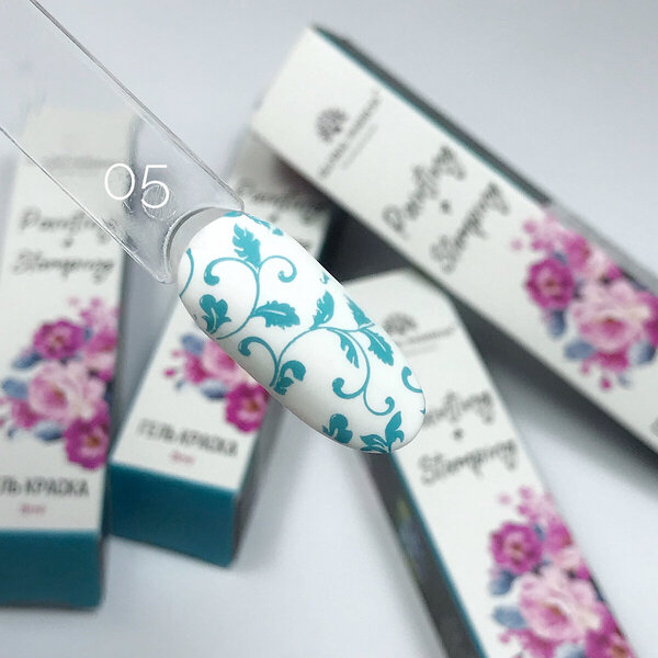 Global Fashion (Глобал Фэшн) краска для стемпинга и китайской росписи 005, 8 мл