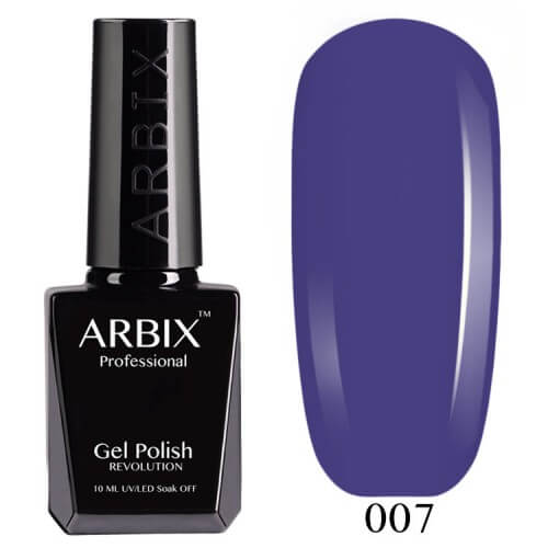 Гель-лак Arbix (Арбикс) № 007 Черничный Мусс, 10 мл