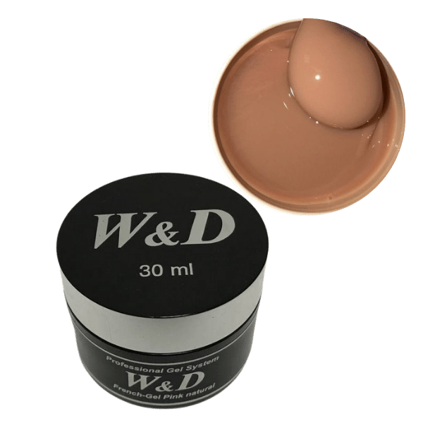 Моделирующий гель W&D French-Gel Pink Natural (сырьё Keystone), 30 мл