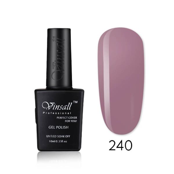 Гель-лак Vinsall (Винсал) Cover pink № 240, 10 мл
