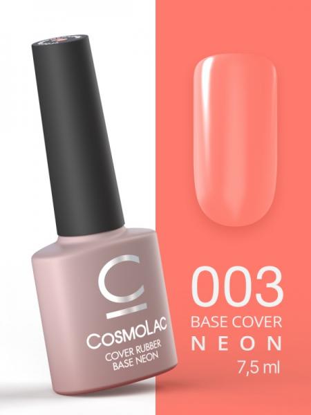 Камуфлирующая база CosmoLac (Космолак) неоновая № 003 "Угости мармеладкой", 7,5 мл.