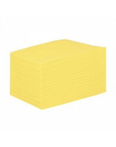 ИГРОbeauty Простыня  80 х 200 см.18 г/м2 "SMS" Желтые, 50 шт.