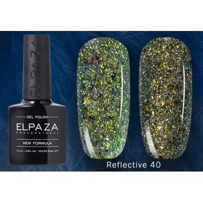 Гель-лак Elpaza (Эльпаза) светоотражающий Reflective 040, 10 мл
