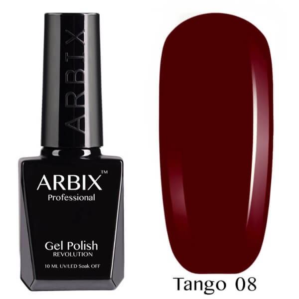 Гель-лак Arbix (Арбикс) Tango загадочная незнакомка № 008, 10 мл