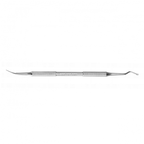 Staleks (Сталекс) лопатка маникюрная (кюретка "полусфера"+пика) ЛВ-04, P7-11-04 (PE-20/1)