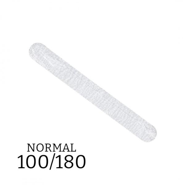 Пилка Elpaza прямая normal 100/180 (Для искусственных ногтей), 50 шт