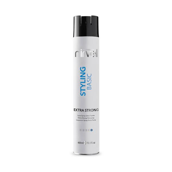 Nirvel (Нирвел) лак для волос экстра сильной фиксации Styling Basic Extra Strong, 400 мл