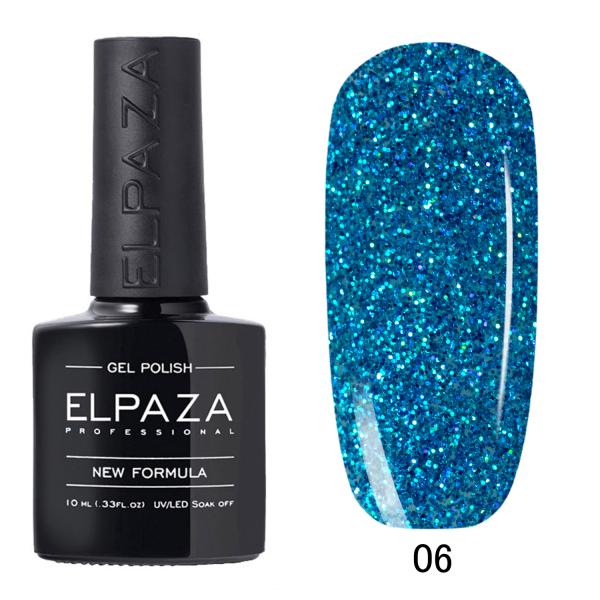 Гель-лак Elpaza (Эльпаза) Sparkle № 006, 10 мл