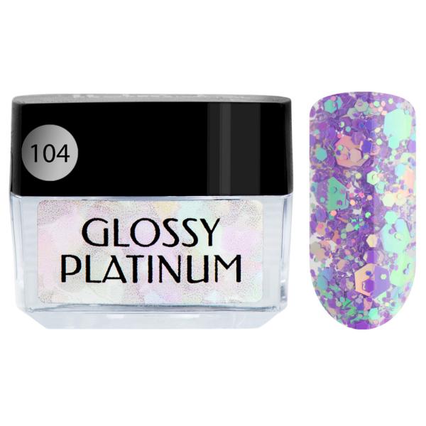 Гель-лак Irisk (Ириск) Glossy Platinum № 104 Duochrome , 5 мл