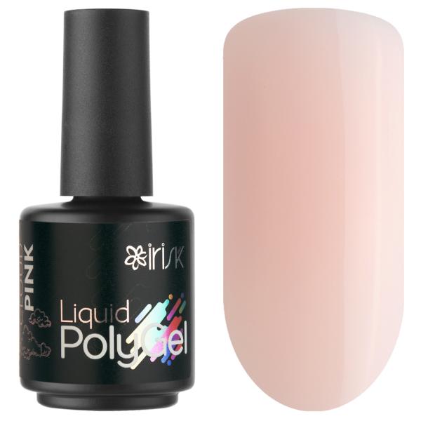 Жидкий полигель Irisk (Ириск) Liquid PolyGel 15 Cloud Pink, 18 мл