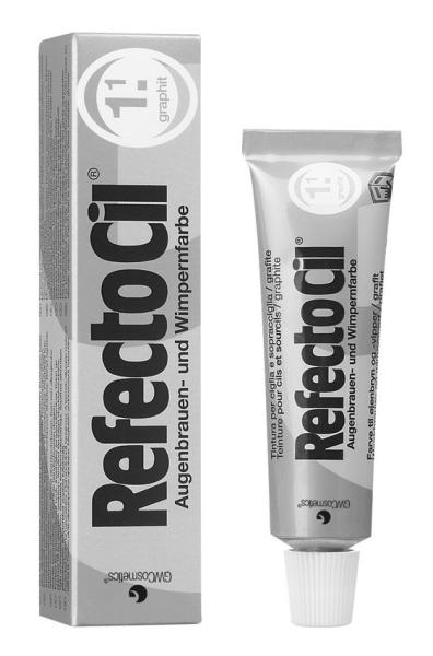 RefectoCil( РефектоСил) Краска для бровей и ресниц, графит №1.1, 15 мл