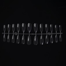 Набор гелевых прозрачных типсов 09, 120 шт